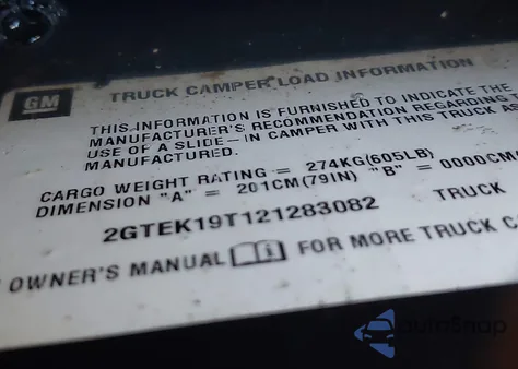 2002 GMC Sierra 1500 Sle из США, поврежденный, VIN 2GTEK19T121283082